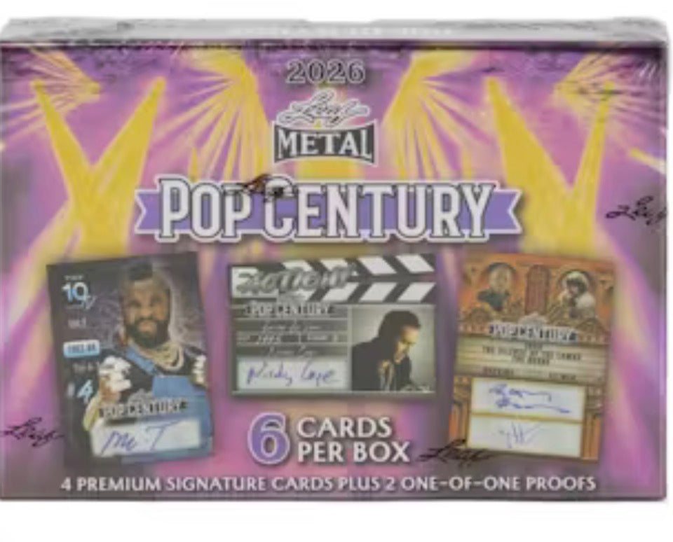 bk2-2026 leaf POP CENTURY 3 box 17 spots $58